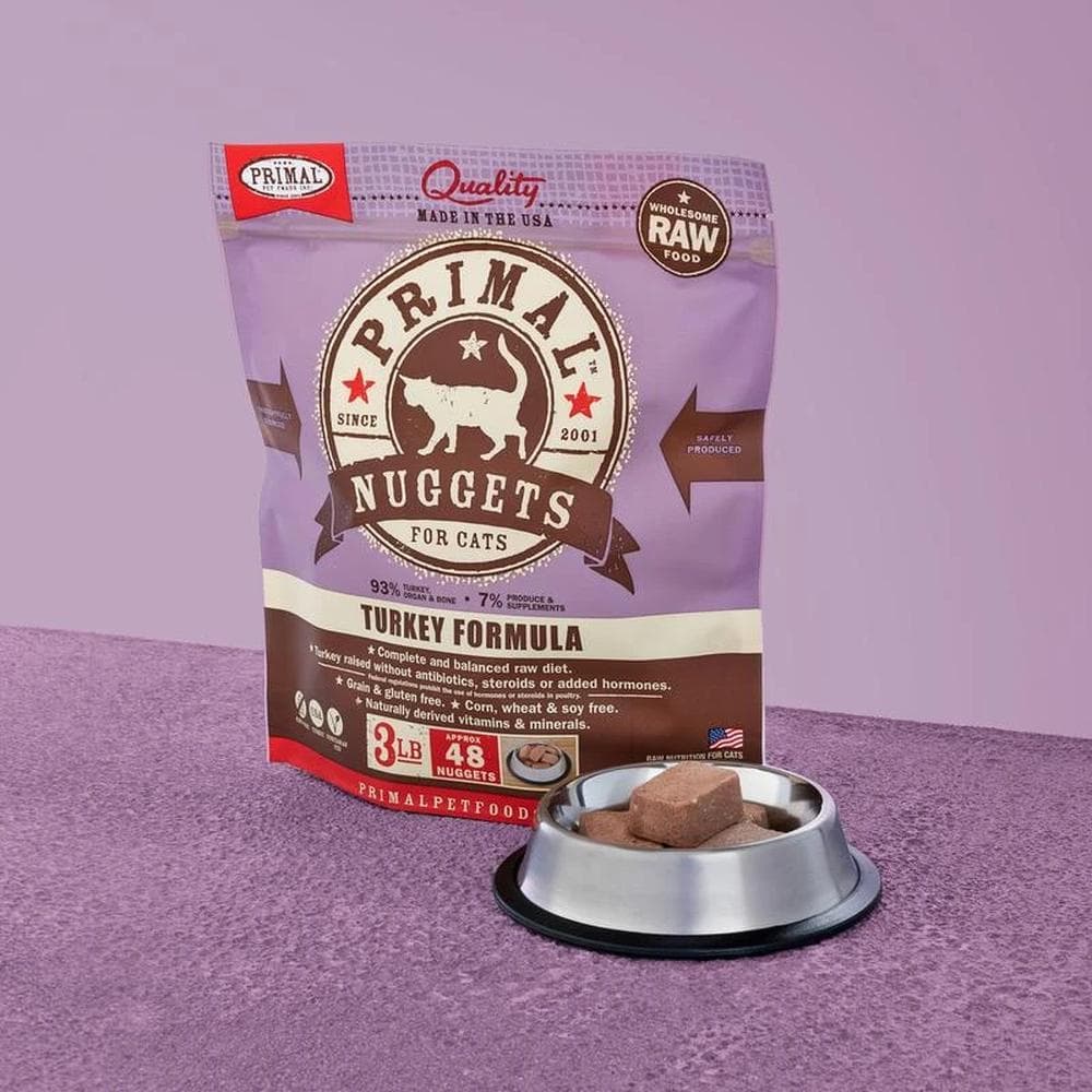 Primal CAT Nugget Turkey - 3lb