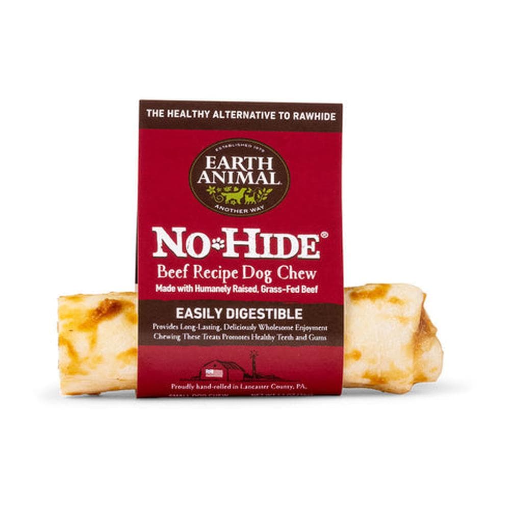 Earth Animal No Hide Beef Chews Small 4" - 1 Count