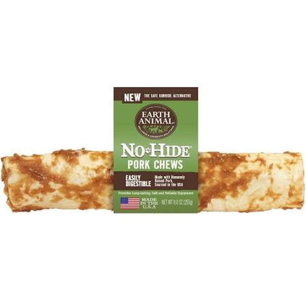 Earth Animal No Hide Pork Chews Medium 7" - 1 Count