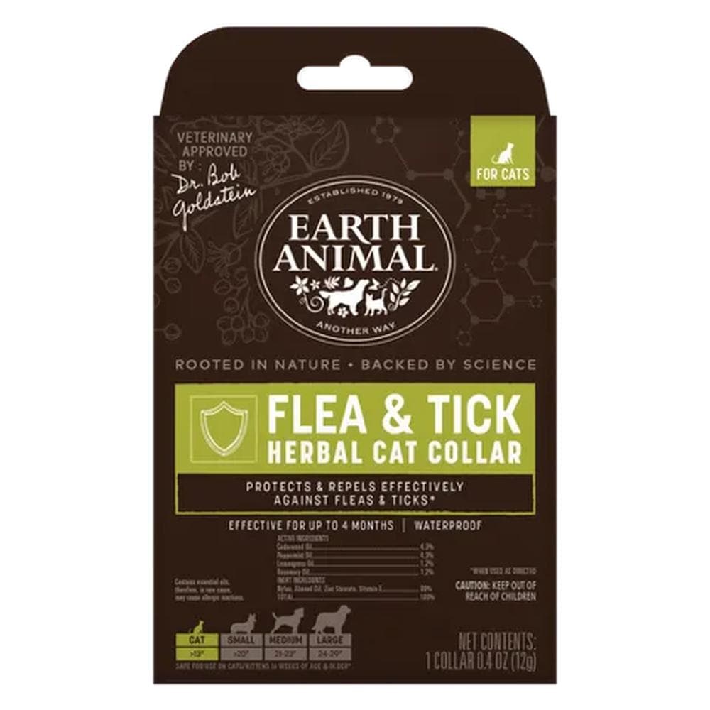 Earth Animal Flea & Tick Collar Cat - 1 Count