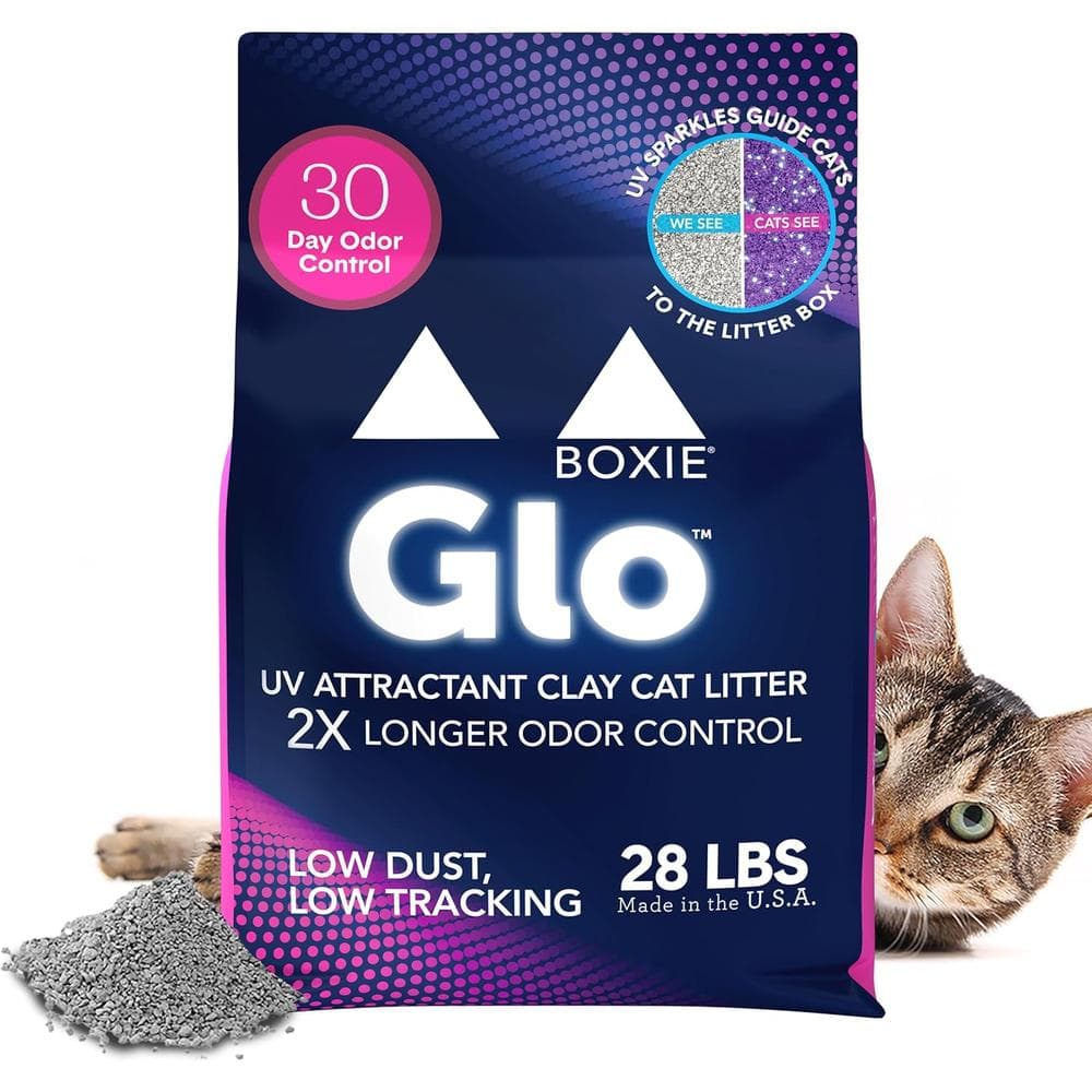 SO Boxie Cat Litter Glo Clay - 28lb