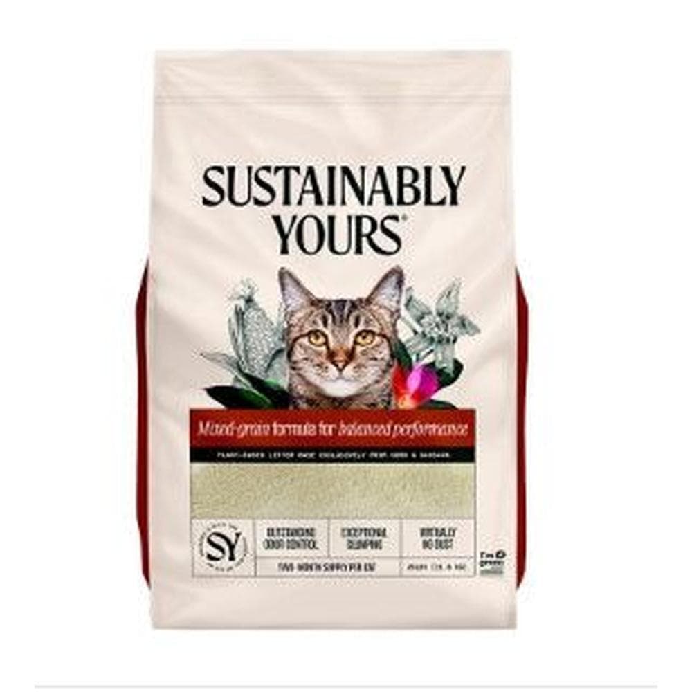 Sustainably Yours Mixed Grain Litter - 26lb (Orange)