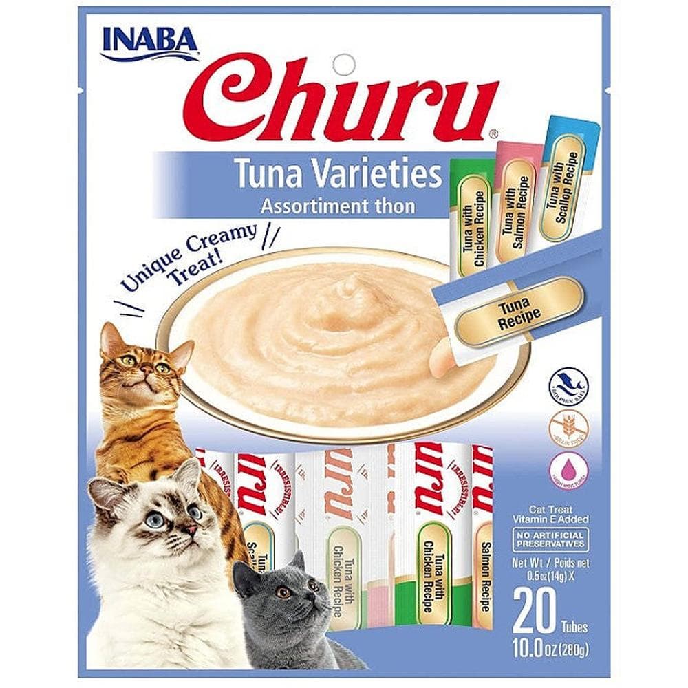 Ciao Cat Churu Purees Tuna Variety - 20 Tubes