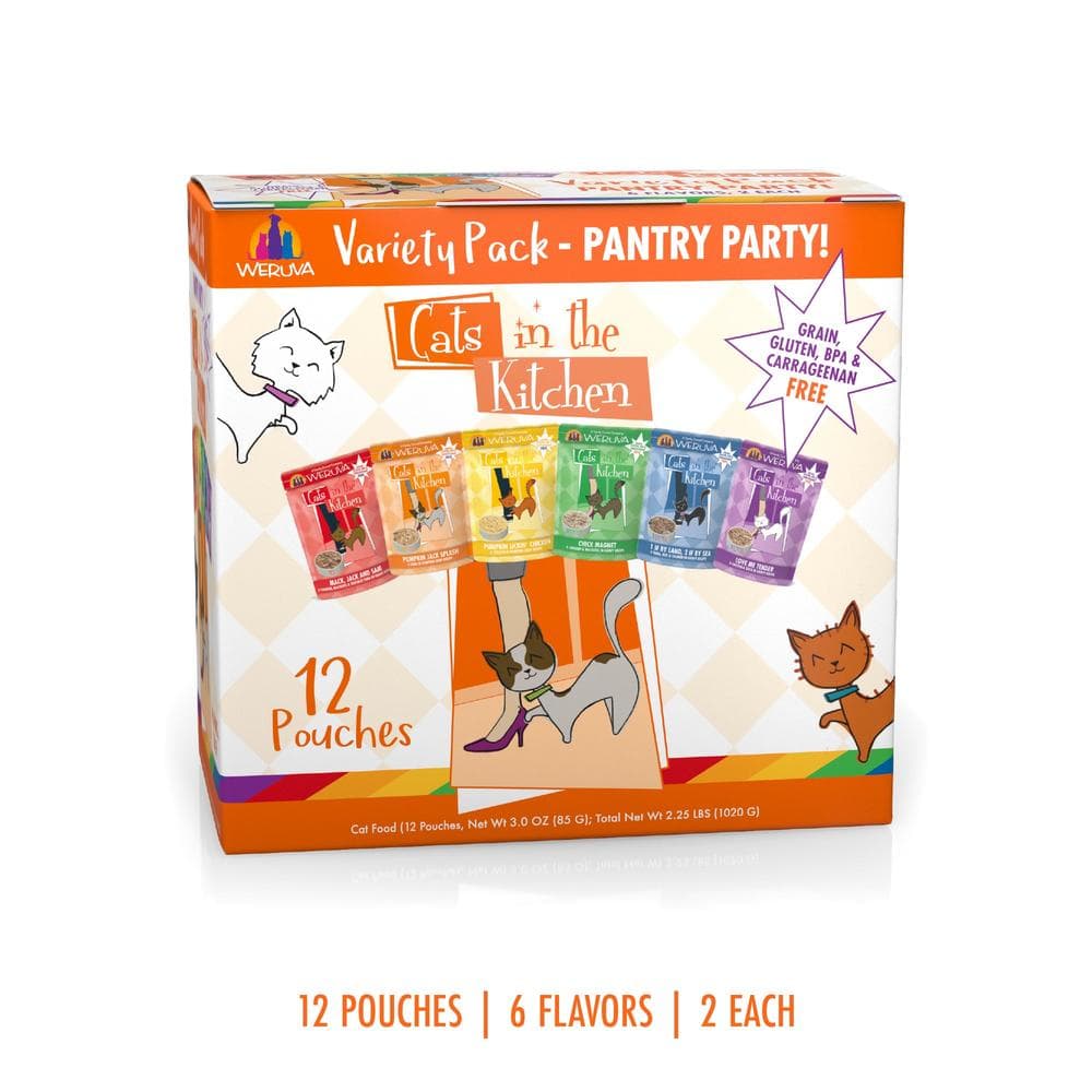 Weruva CITK Pouch 3oz Variety Pack - 12 Pack