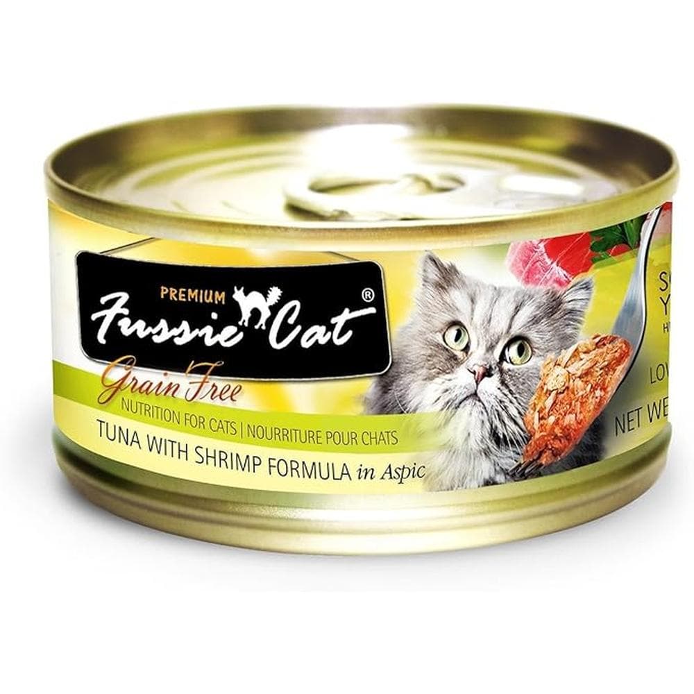 Fussie Cat Tuna w/ Shrimp - 2.82oz