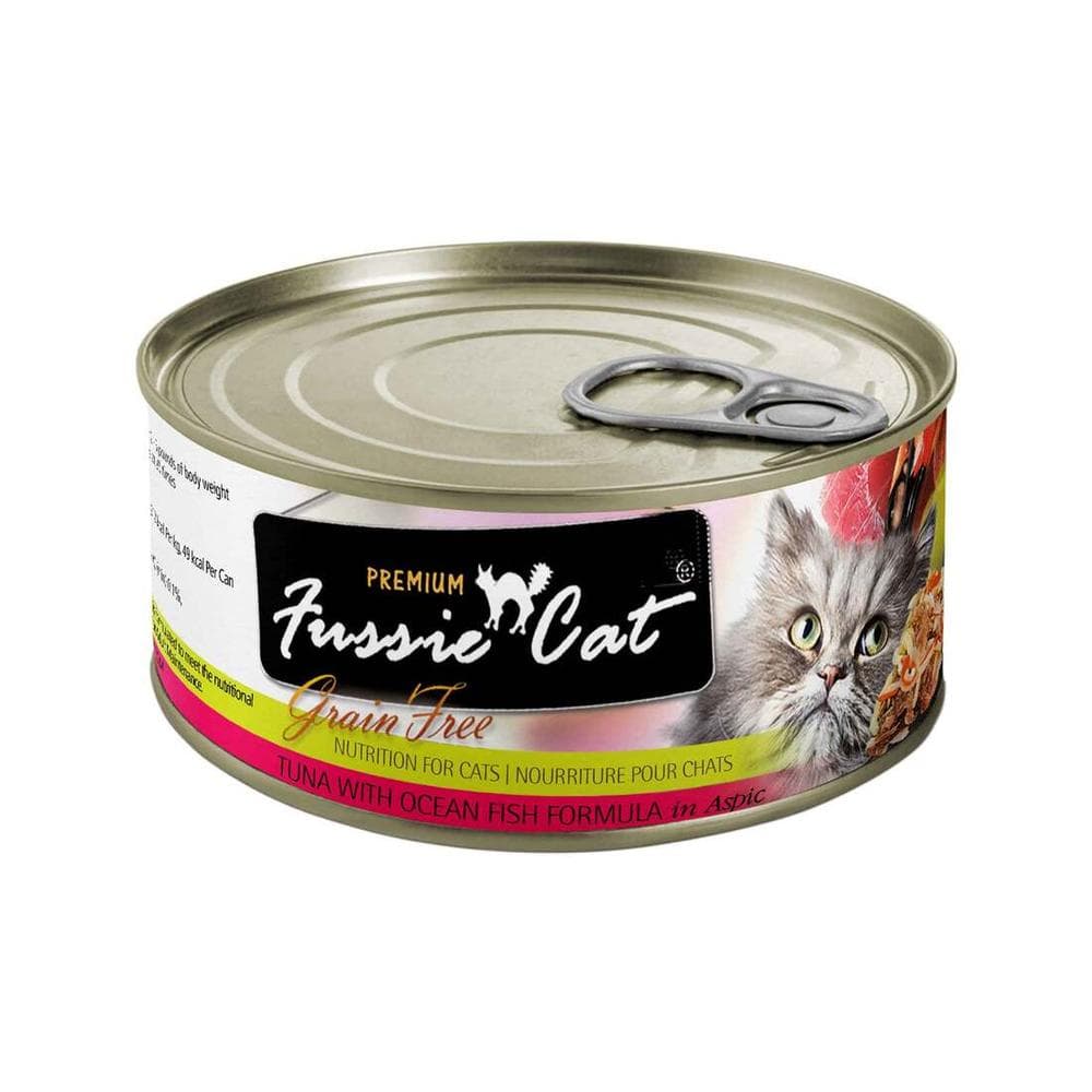 Fussie Cat Tuna w/ OcEarth Animaln Fish - 2.82oz