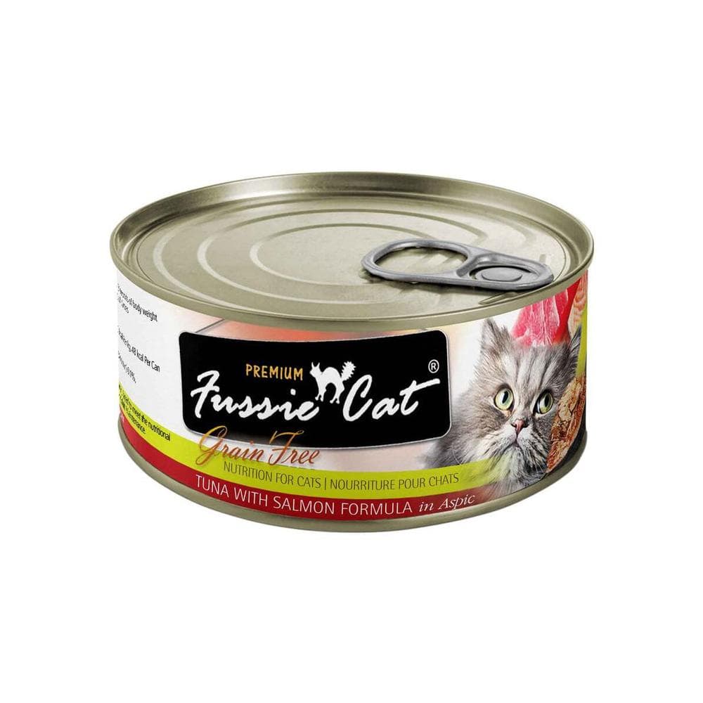 Fussie Cat Tuna w/ Salmon 2.82oz