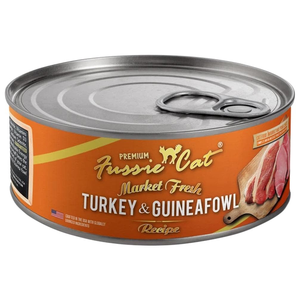 Fussie Cat Can Market Fresh Turkey & Guinefowl - 5.5oz