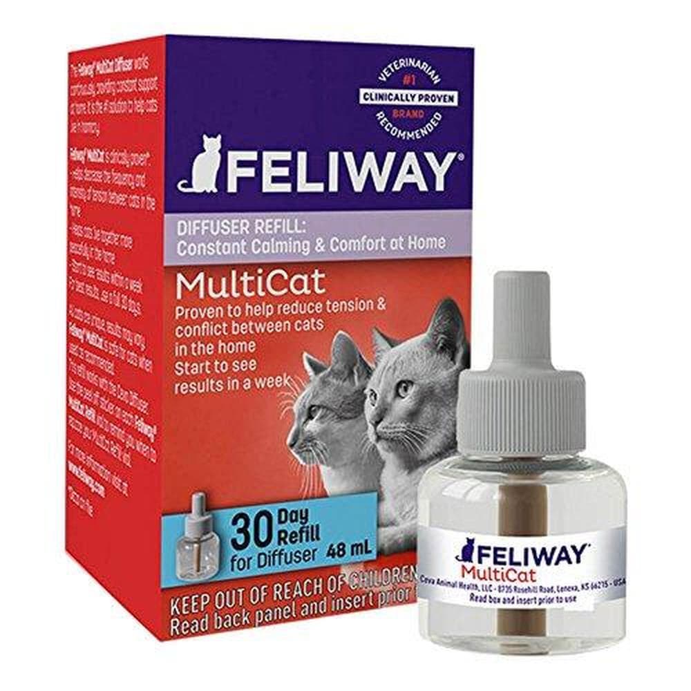 Feliway Multicat 30 Day Diffuser Refill - 1 Count