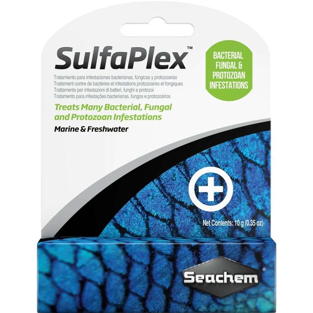 Seachem Sulfaplex Antibiotic and Anti-fungal Medication 0.4oz