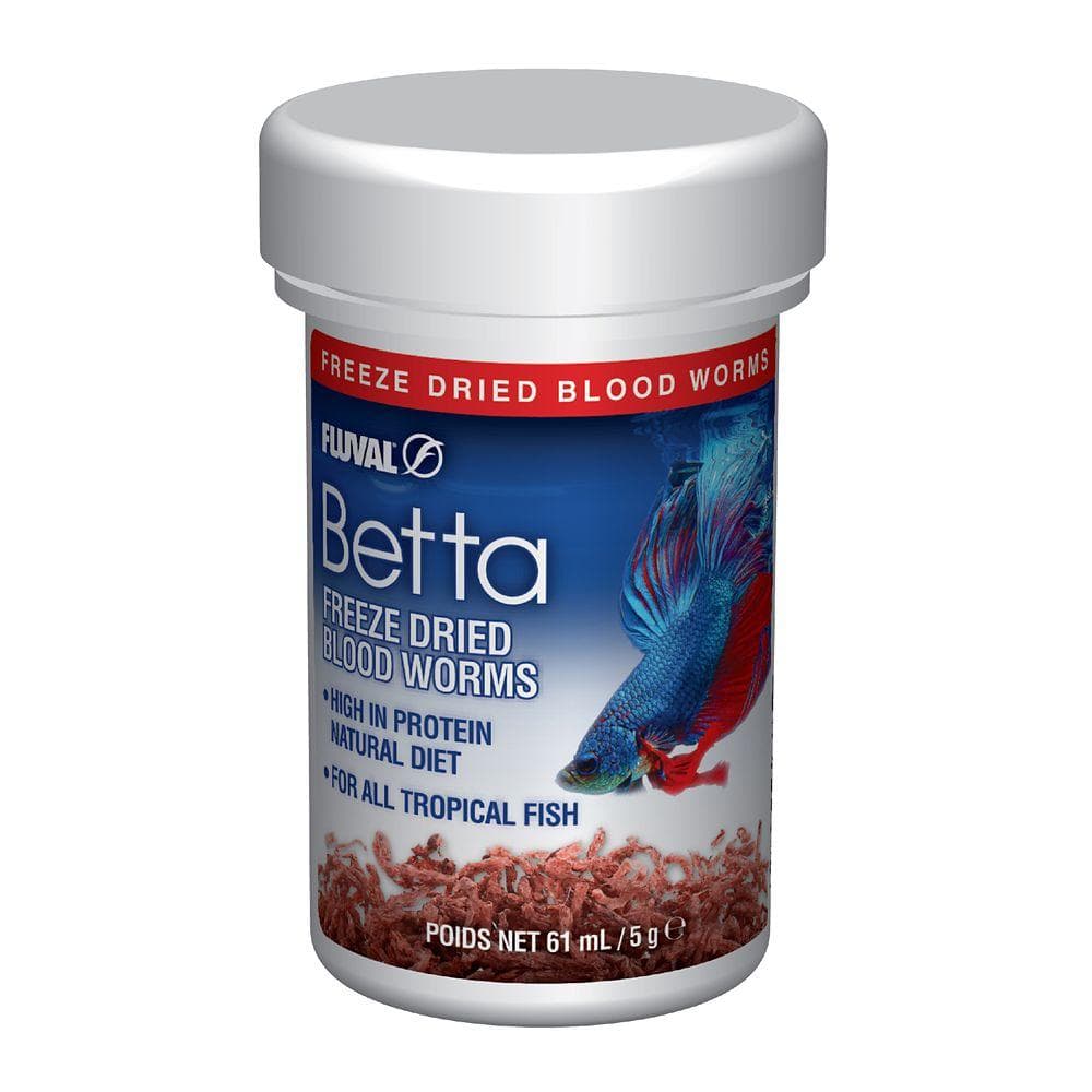 Fluval Betta Freeze Dried Bloodworms 0.18oz