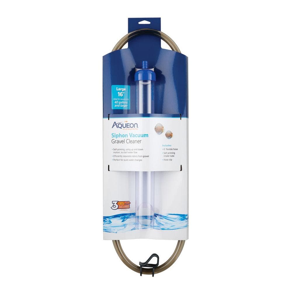 Aqueon Siphon Vacuum Gravel Cleaner No Bulb Large 16" 1 Count