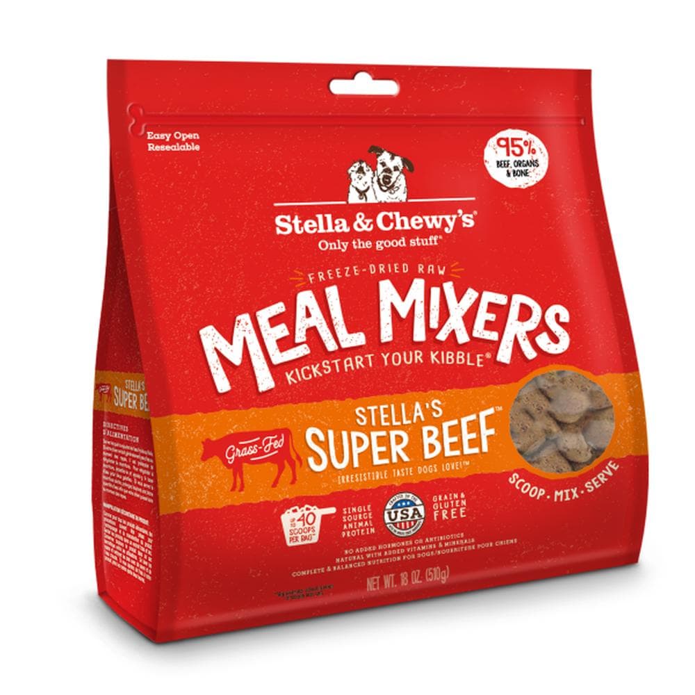 Stella & Chewys Dog FD Mixers Stella's Super Beef 18oz