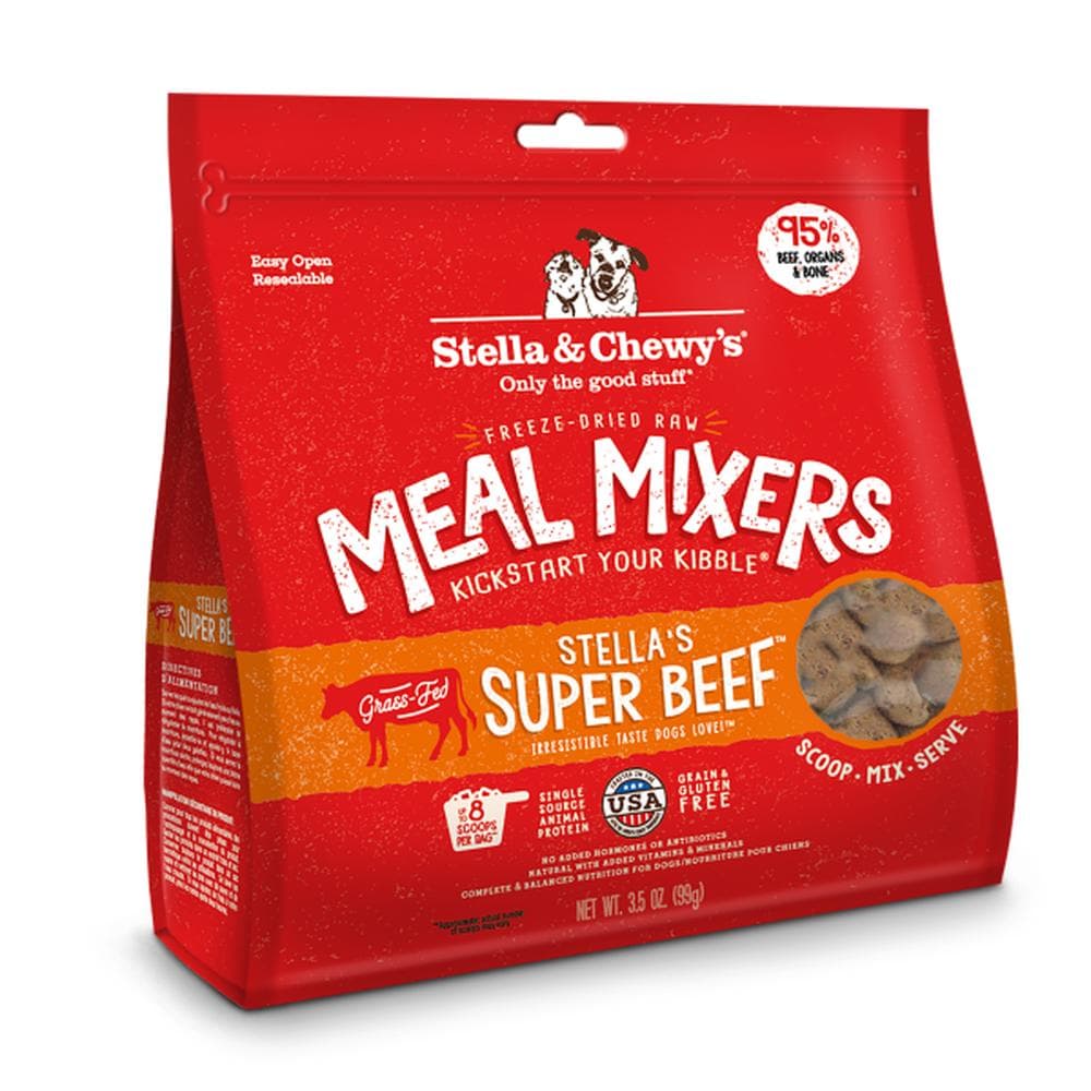 Stella & Chewys Dog FD Mixers Stella's Super Beef 3.5oz