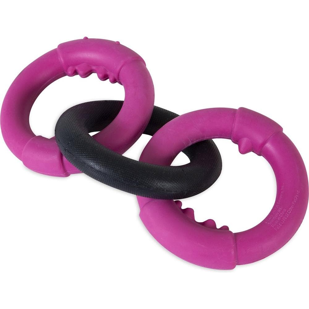 J&W Pet Big Mouth Triple Ring Dog Toy Small 1 Unit
