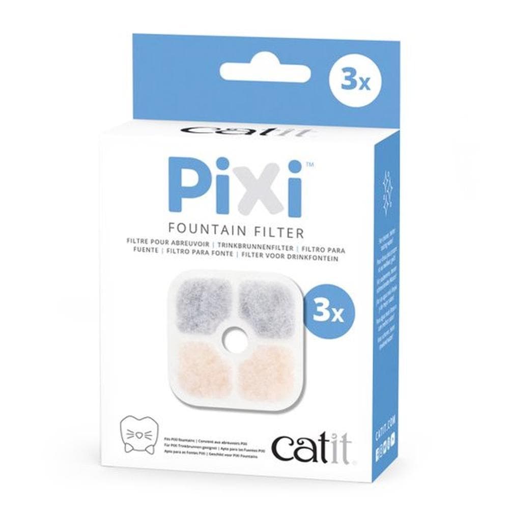 Catit Pixi Cat Fountain Filter Cartridge 3 Pack