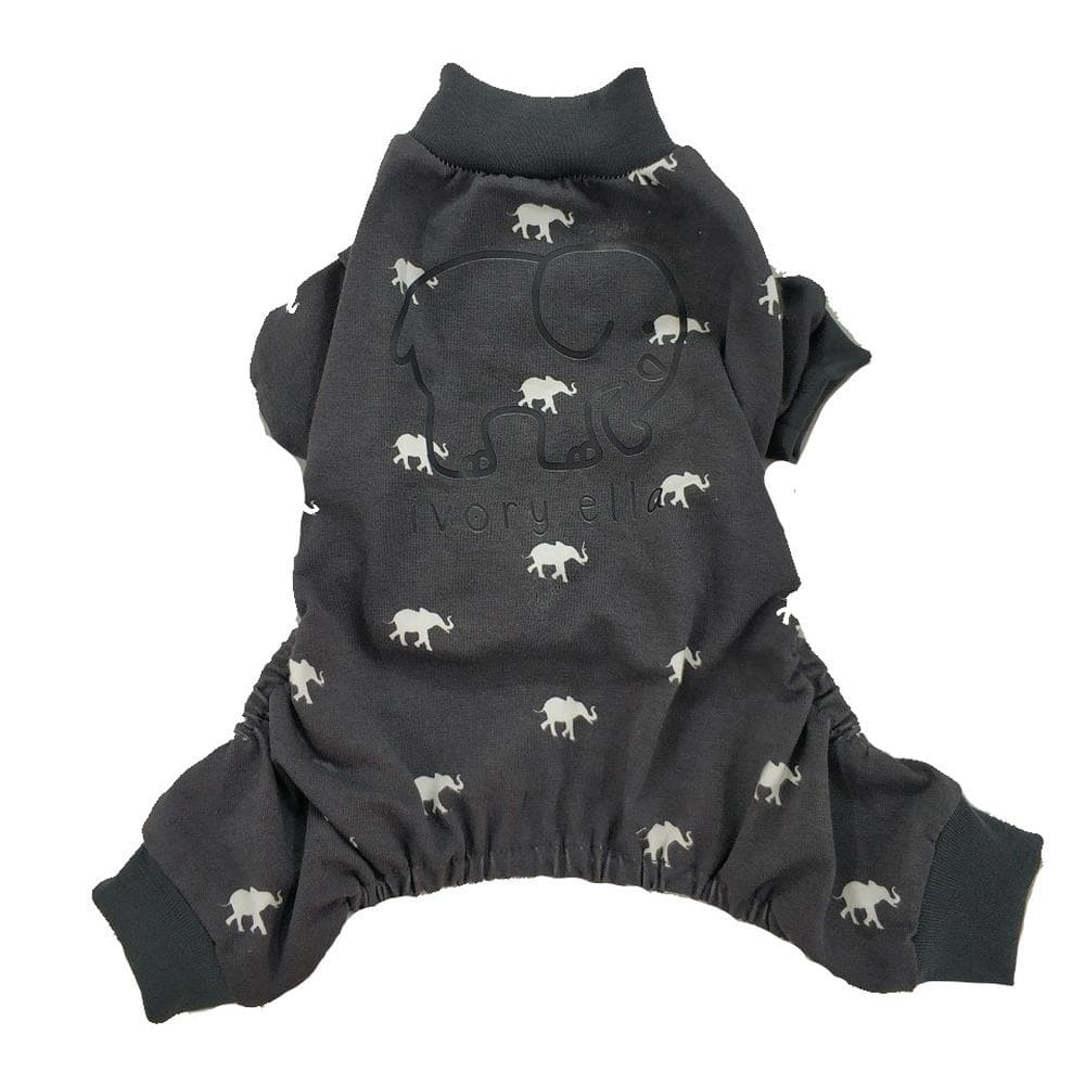 HD Tossed Elephants Pet Pajamas M - 1 Count