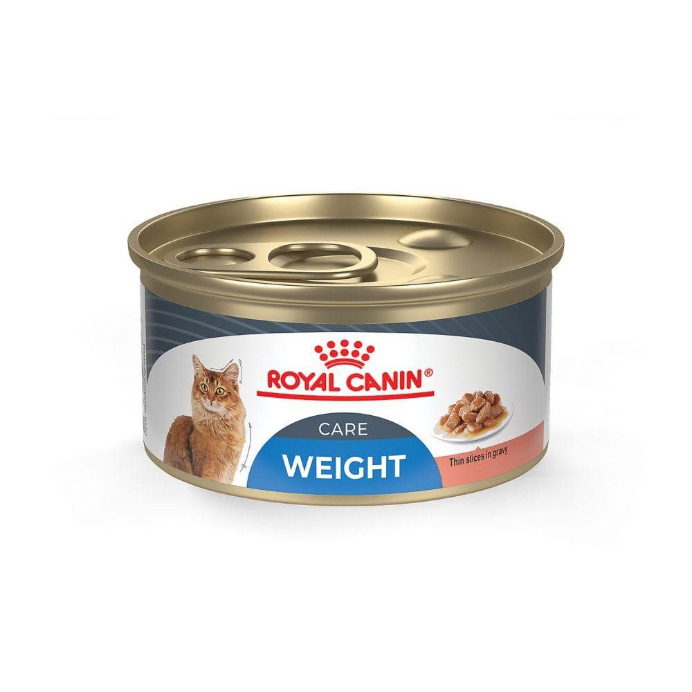 Royal Canin Feline Care Nutrition Weight Care Adult Cat Slices in Gravy Wet Food 3oz