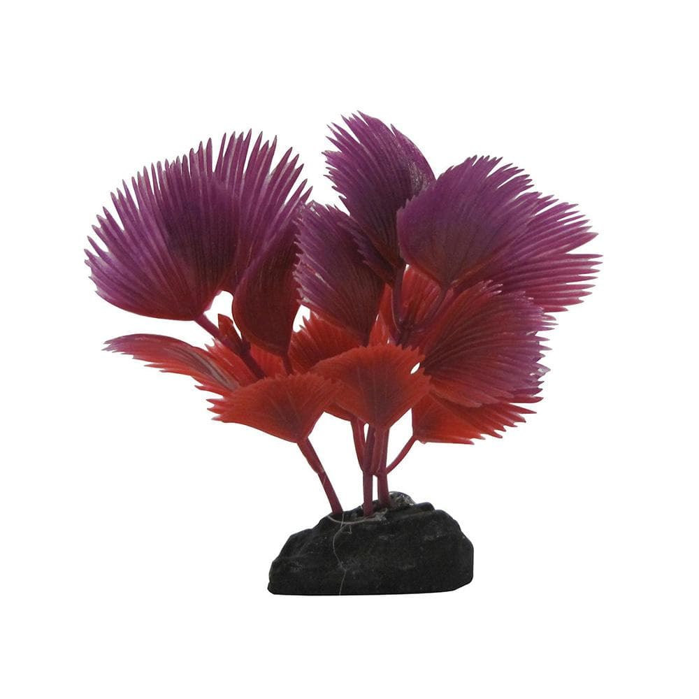 Penn-Plax Betta Plant Fan Palm Purple 3.5" 1 Count