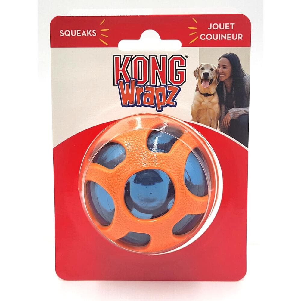 KONG Wrapz Ball Dog Toy 1 Count