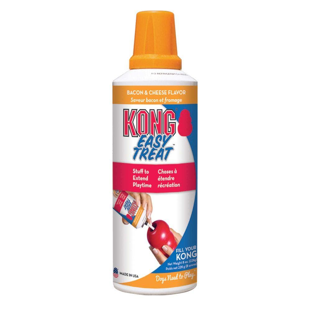 Kong Easy Treats Bacon & Cheese Flavor Dog Treats Brown 8oz