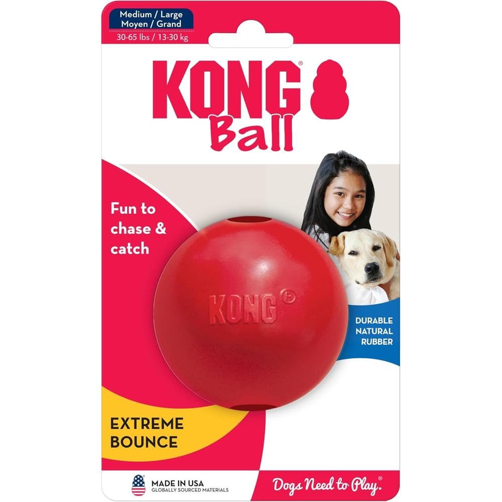 Kong Signature Ball Dog Toys Medium/Large