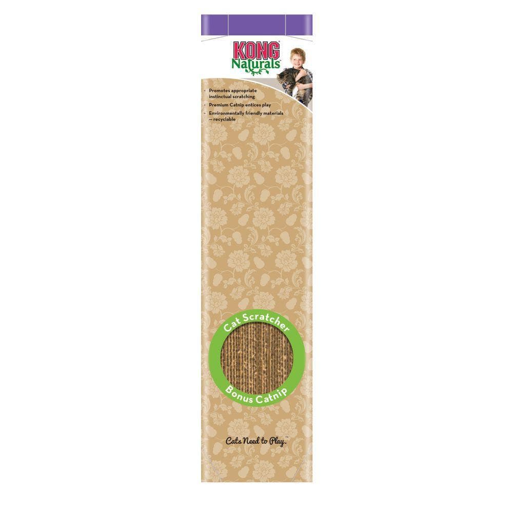 KONG Cat Toy Naturals Single Scratcher Regular 1 Count