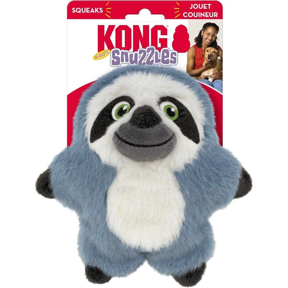 KONG Snuzzles Sloth Small Gray 1 Count