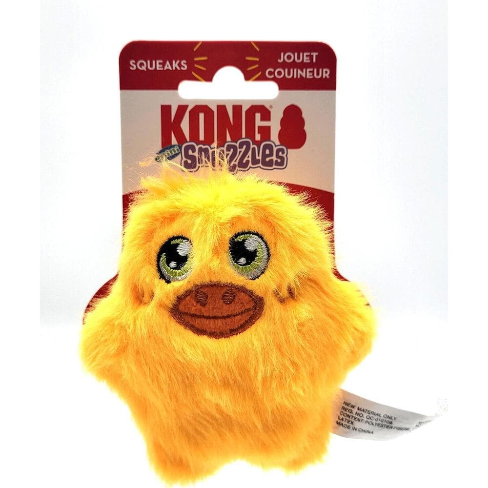 KONG Snuzzles Kiddos Mini Duck Squeaker Dog Toy 1 Count