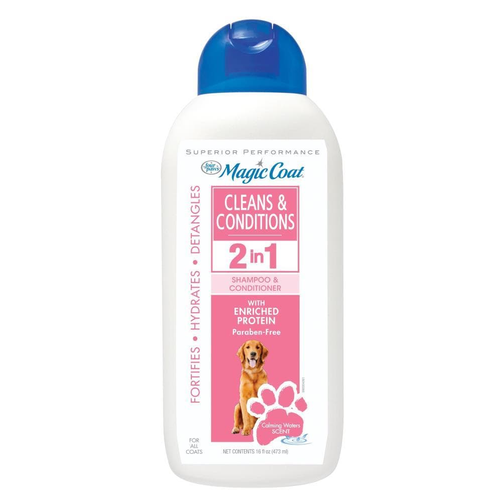 Four Paws Magic Coat 2 in 1 Dog Shampoo & Conditioner 16oz