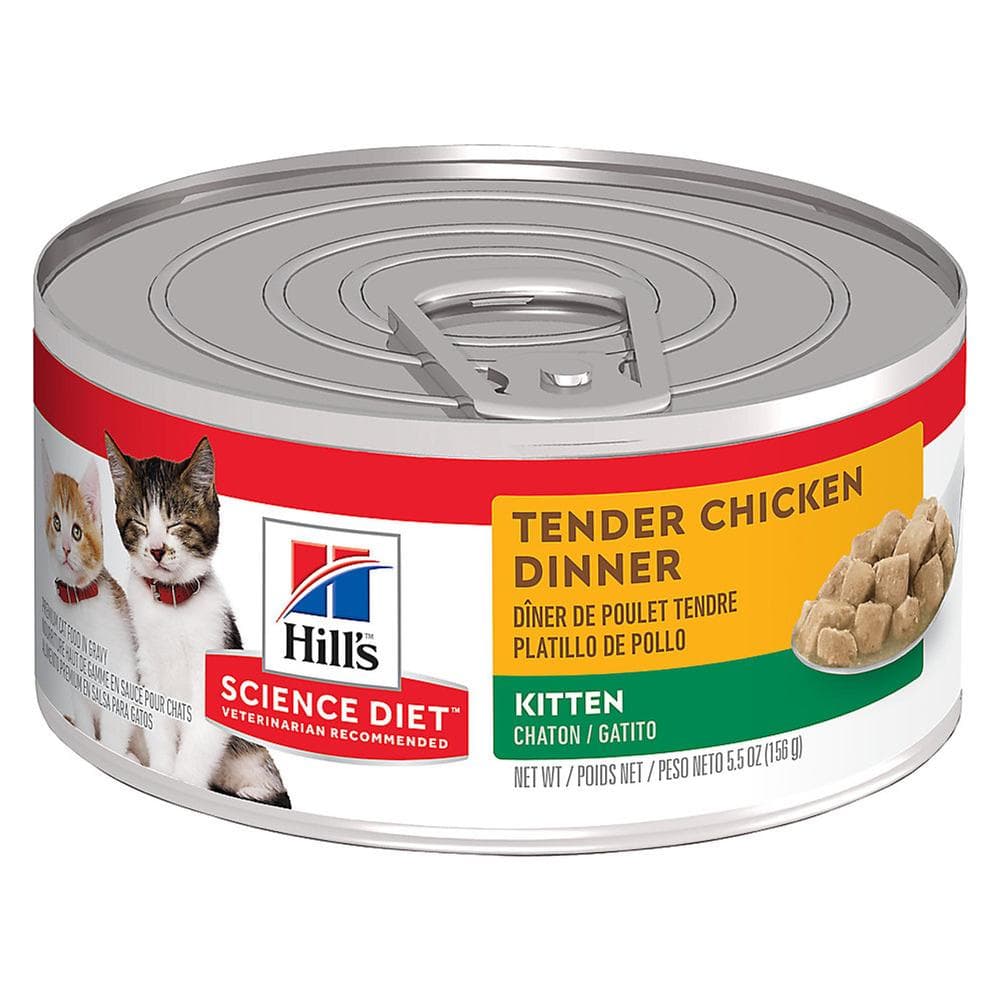Hill's Science Diet Cat Kitten Tender Chicken Dinner 5.5oz