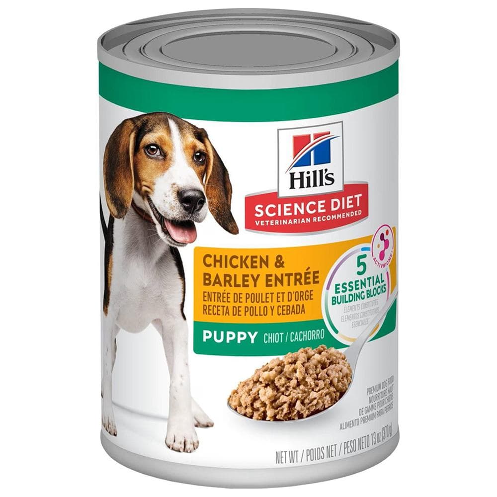 Hills Science Diet Puppy Chicken And Barley Entree Canned Dog Food 13oz