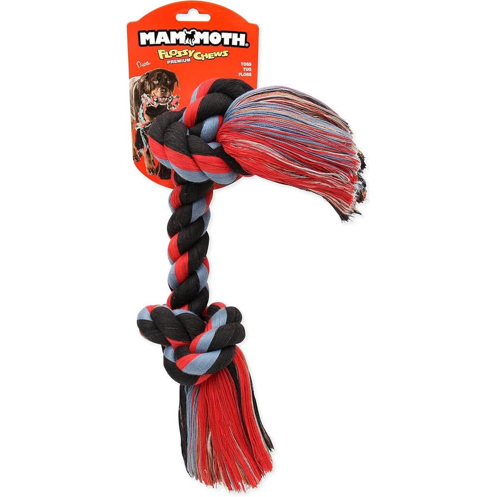 Mammoth Pet Color Rope Bone Large 14" 1 Count