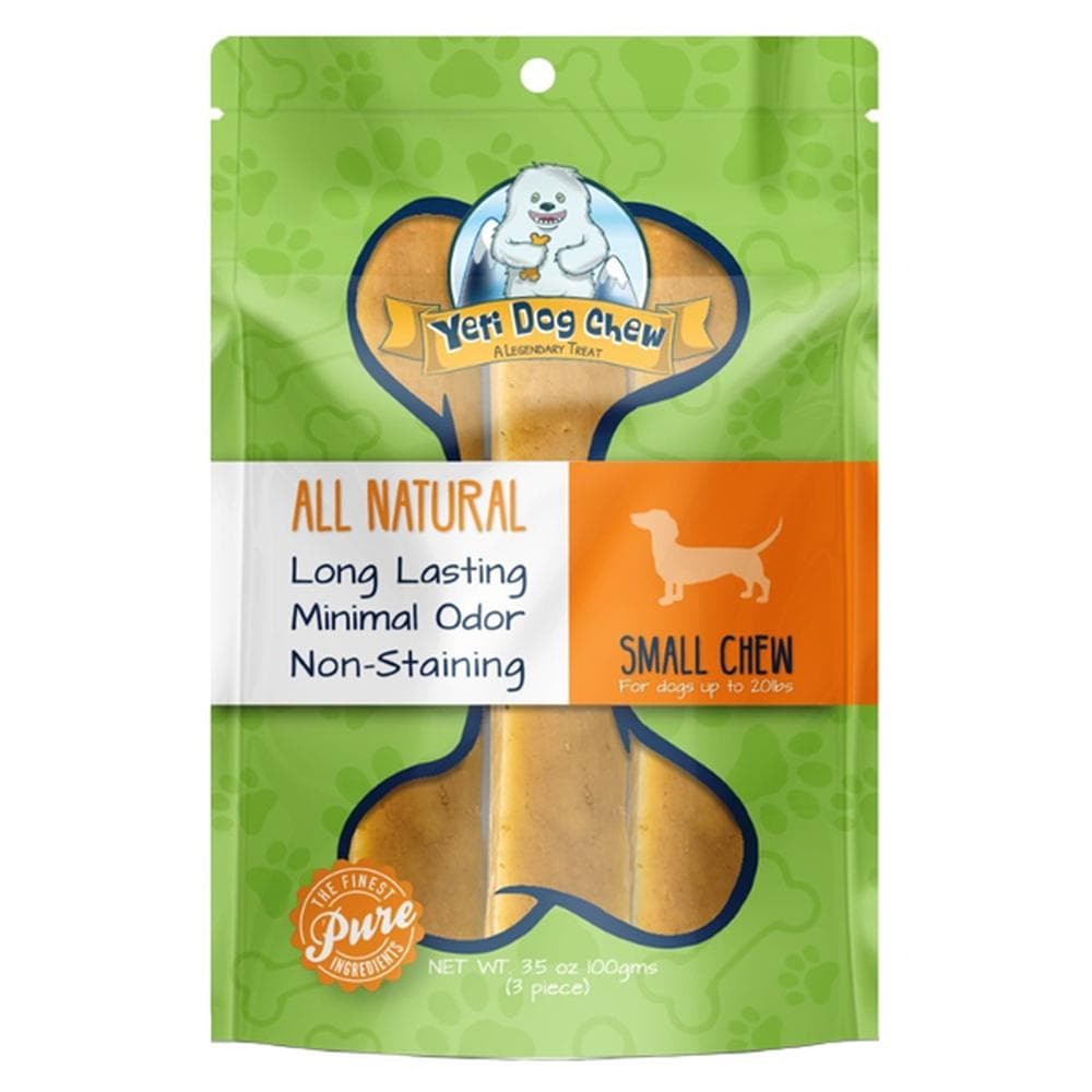 Yeti Himalayan Dog Chew with Yak Milk Small 3 Count