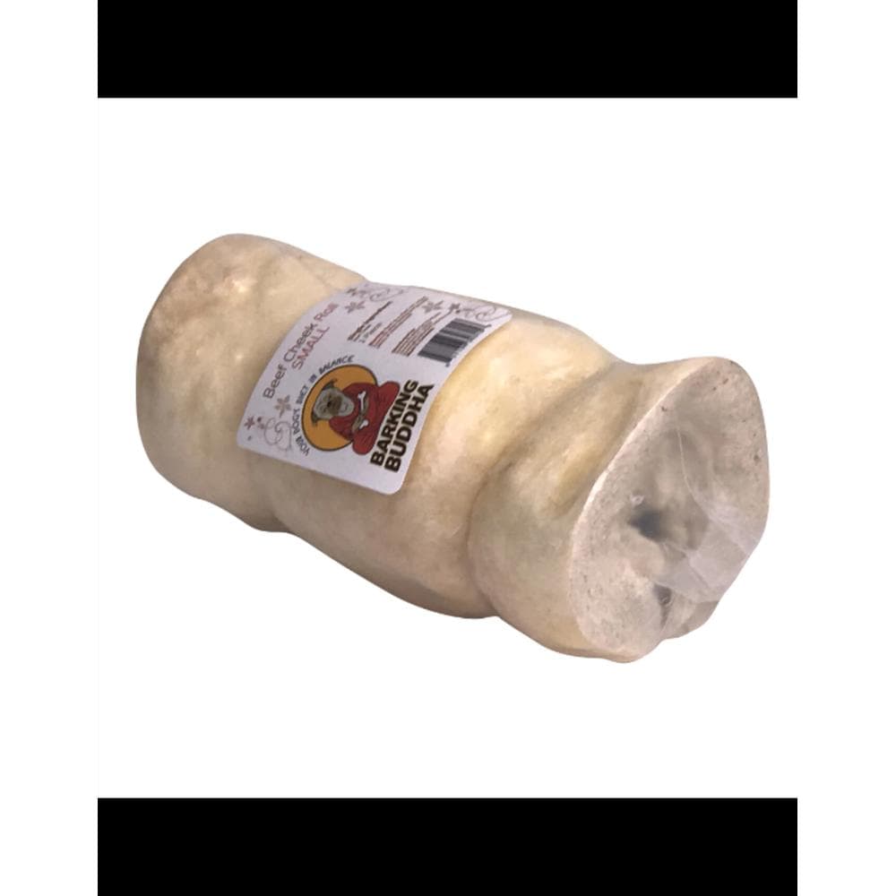 Barking Buddha Beef Cheek Roll Plain Small 1 Count