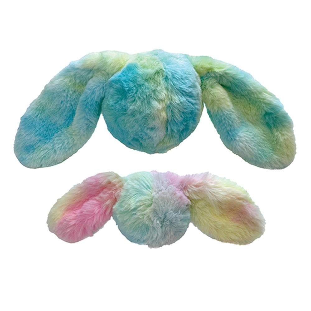 fouFIT Fuzzy Wuzzy 2-in-1 Spiker Ball Toy - Case of 3 Rainbow - Small 2.5"