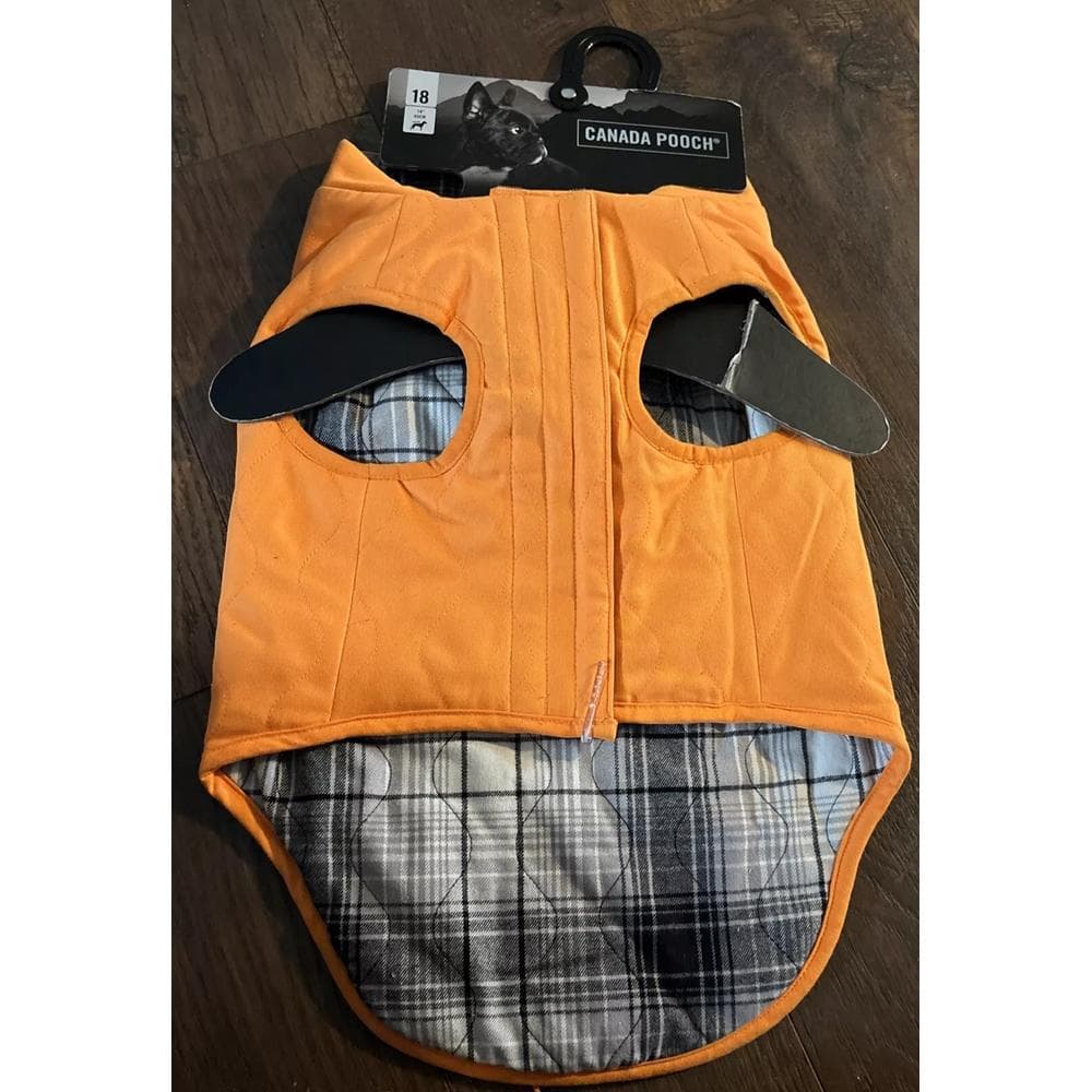 Canada Pooch Reversible Vest Orange 18" 1 Count