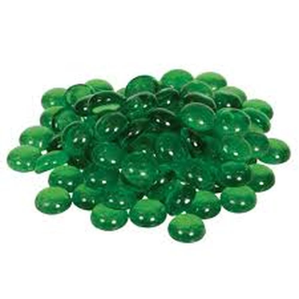 Underwater Treasures Decorative Marbles Green 100 Counts