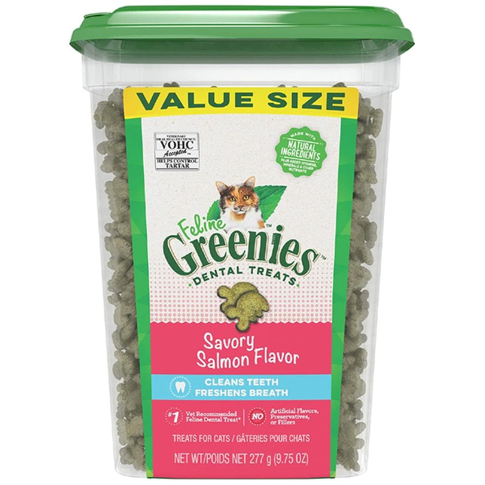 Greenies Feline Greenies Savory Salmon Flavor 9.75oz