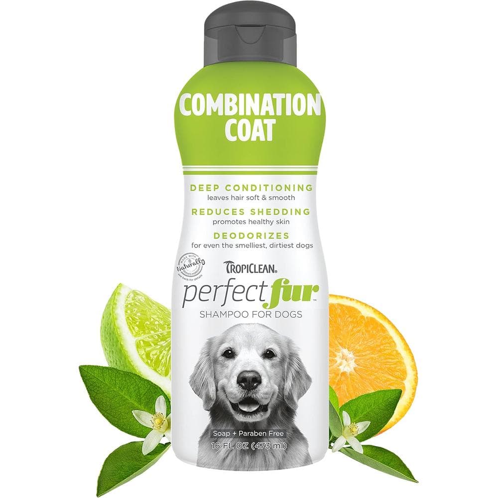 Tropiclean Perfect Fur Combination Coat Shampoo 16oz