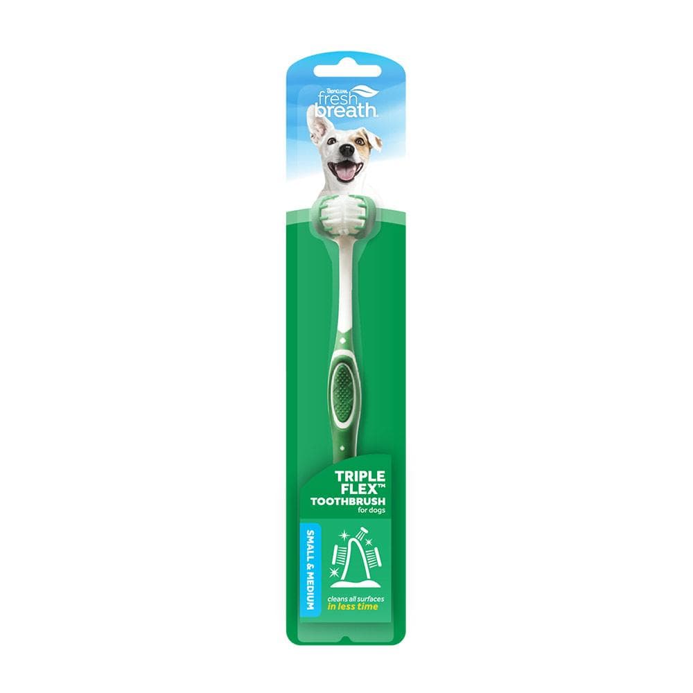 Fresh Breath Triple Flex Toothbrush for Dogs Large - 1 Count