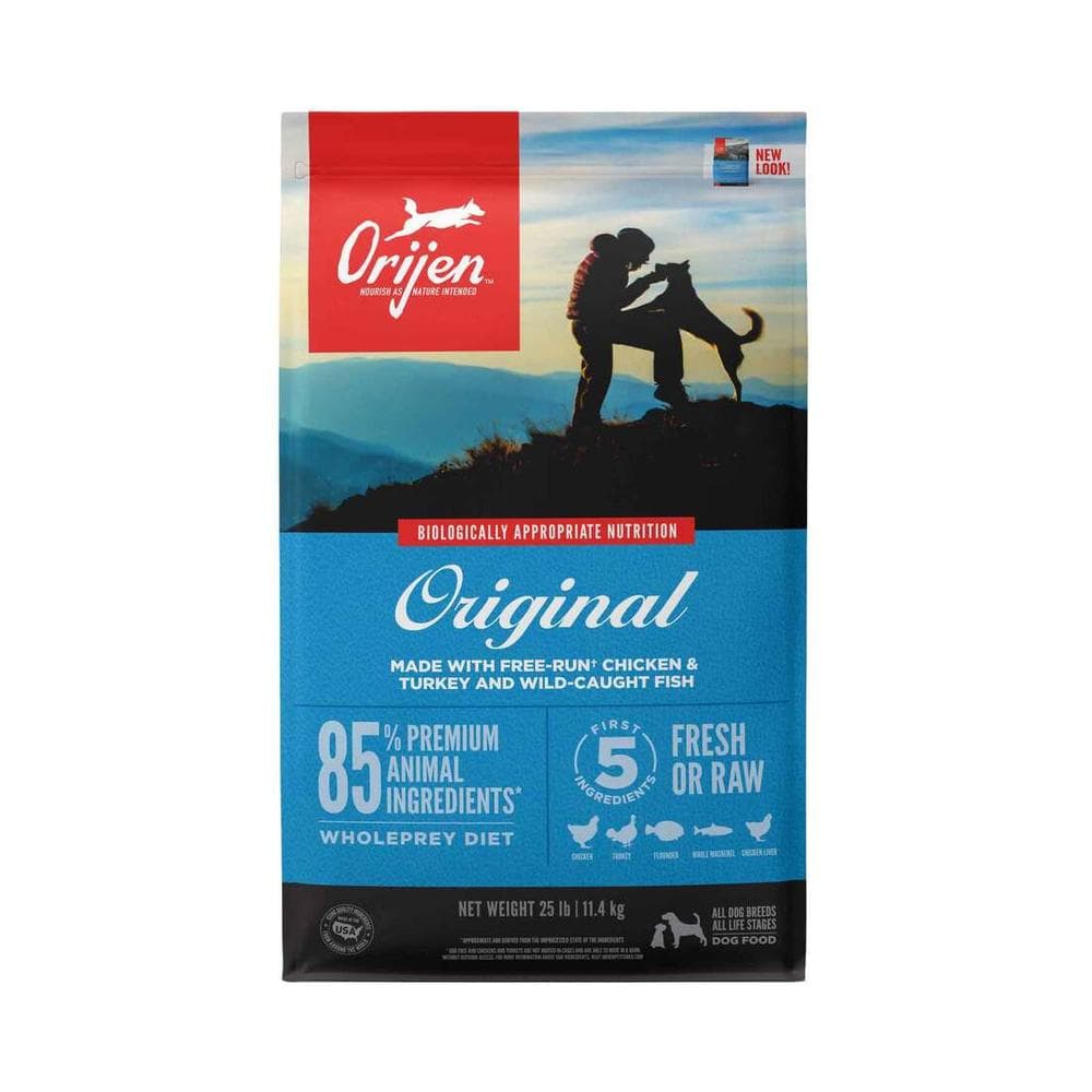 Orijen Original Biologically Appropriate Dry Dog Food 25lbs