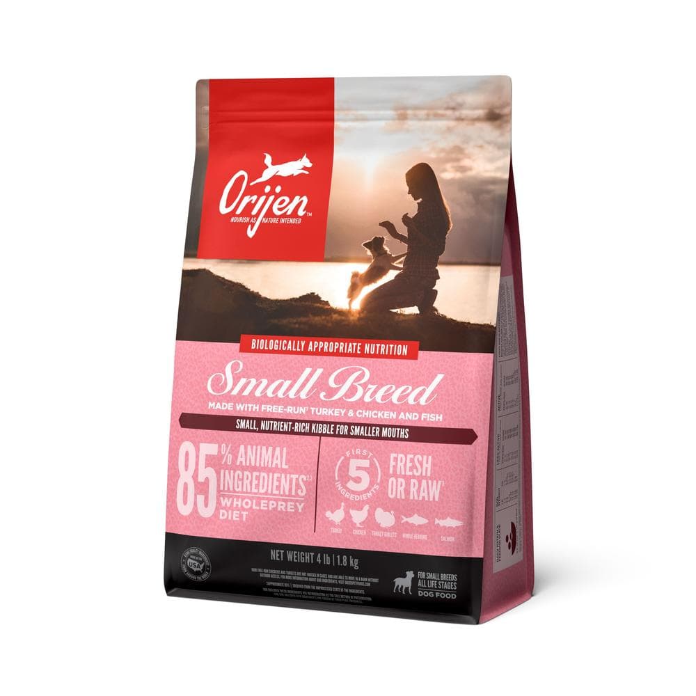 Orijen Small Breed Turkey,Chicken, Fish & Eggs 4lbs