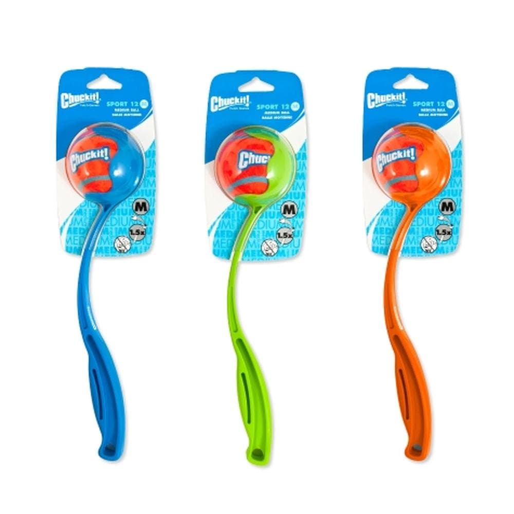 Chuckit! Launcher Assorted Sizes Classic 26M Long Range (Medium Ball) - 1 Count