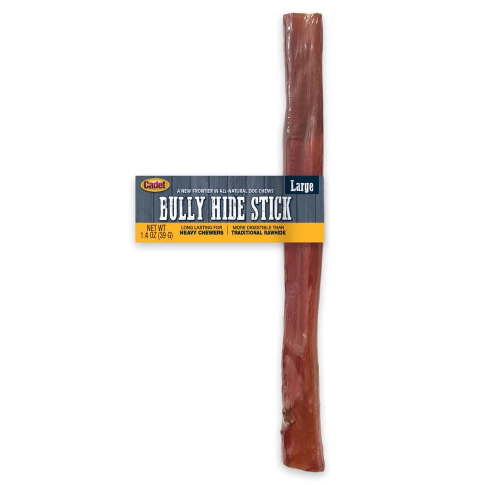 Cadet Pet Treats Bully Hide Sticks Large 8 Count