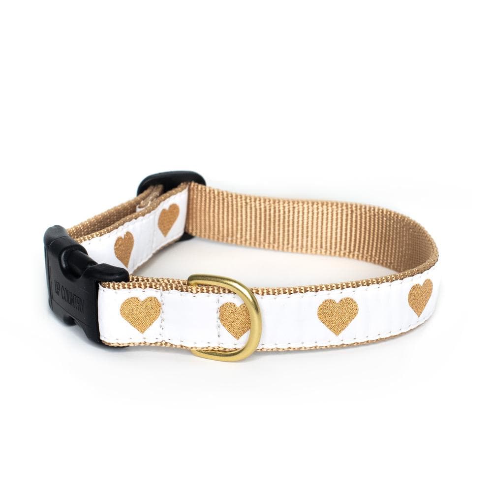 White Heart of Gold Dog Collection Teacup Harness - Size 14 - 1 Count