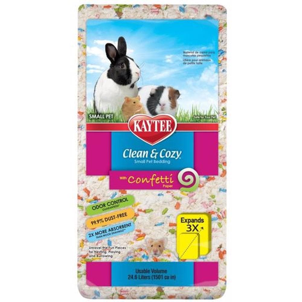 Kaytee Clean & Cozy Confetti Bedding 24.6L