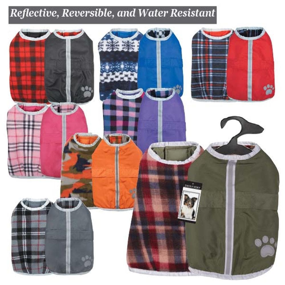 Zack & Zoey Nor'Easter Blanket Coat Small/Medium, Chive - 1 Count