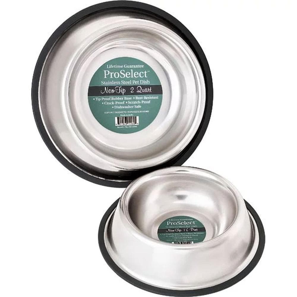 ProSelect X-Super Heavy Non-Tip Stainless Steel Bowls 24oz