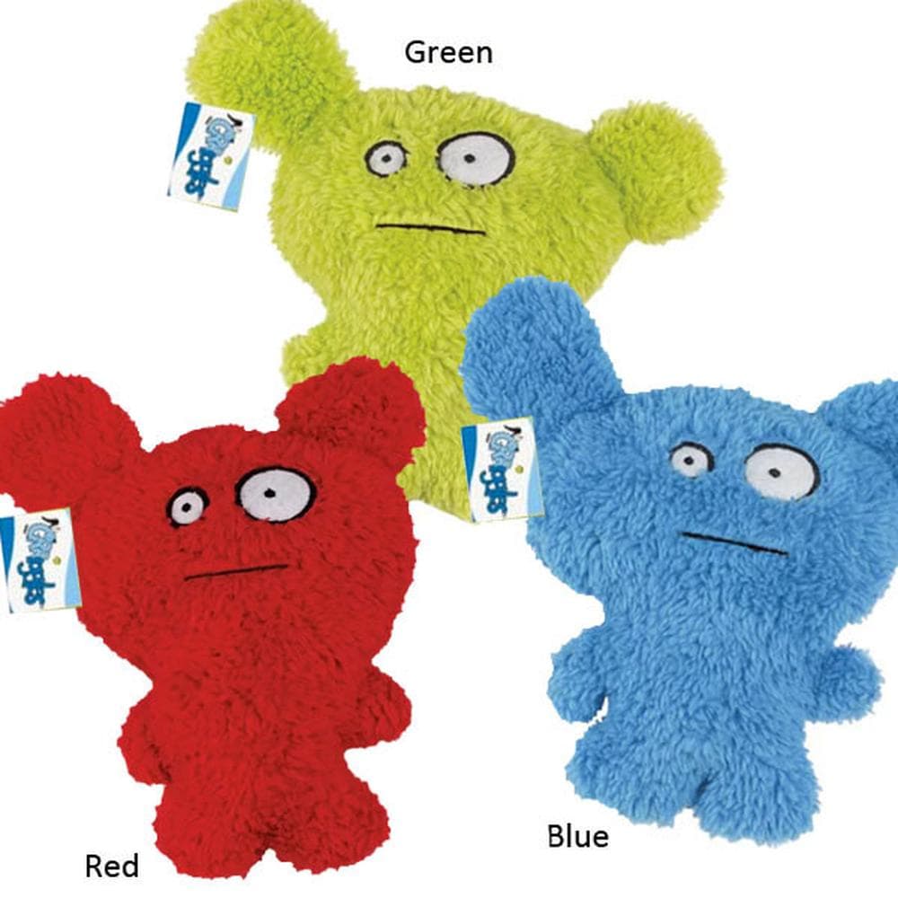 Grriggles Furzies Plush Dog Toy Orange - 1 Count